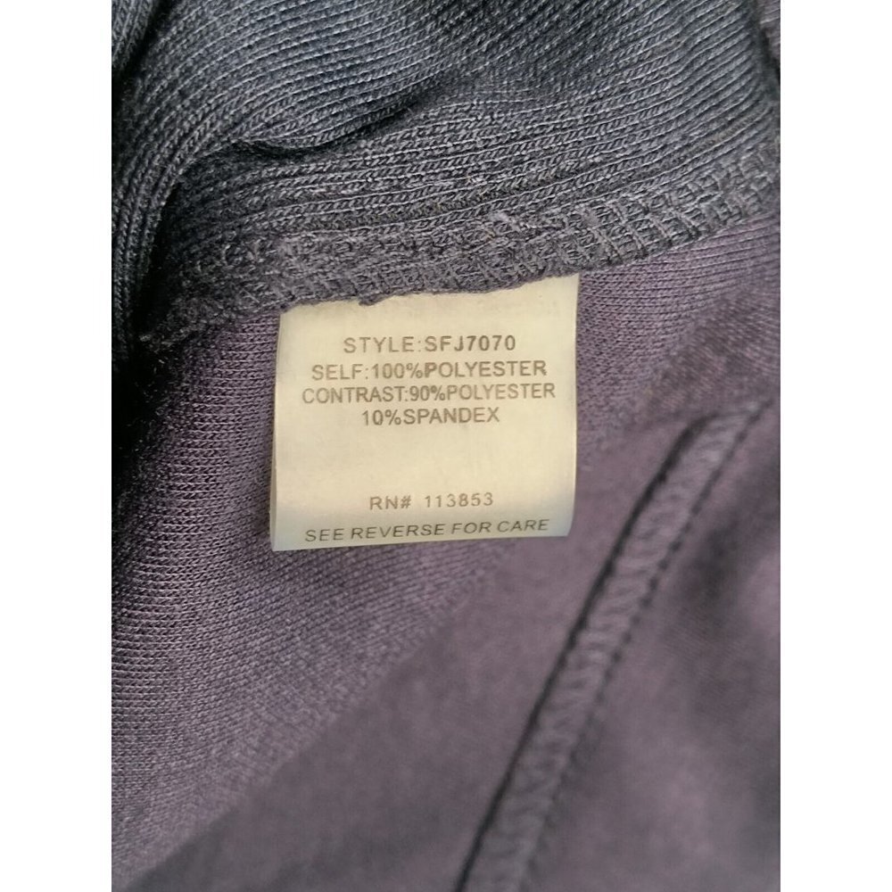 41 Hawthorn Stretch Button Blazer Sz Small Long Sleeve Navy Blue Collared‎ - Picture 9 of 10